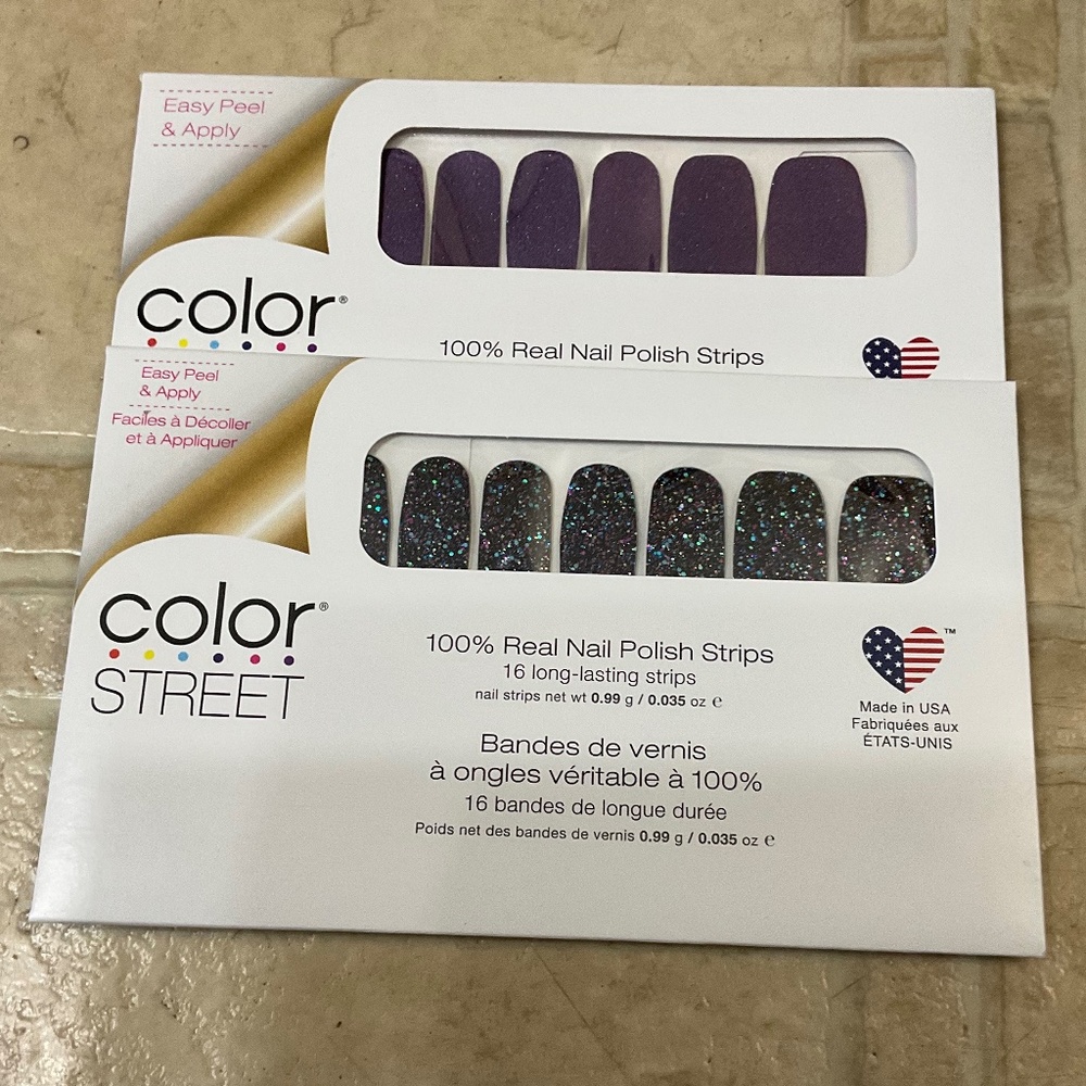 Color Street - lot of 2 - Holidaze & Cosmic Cloud - sealed